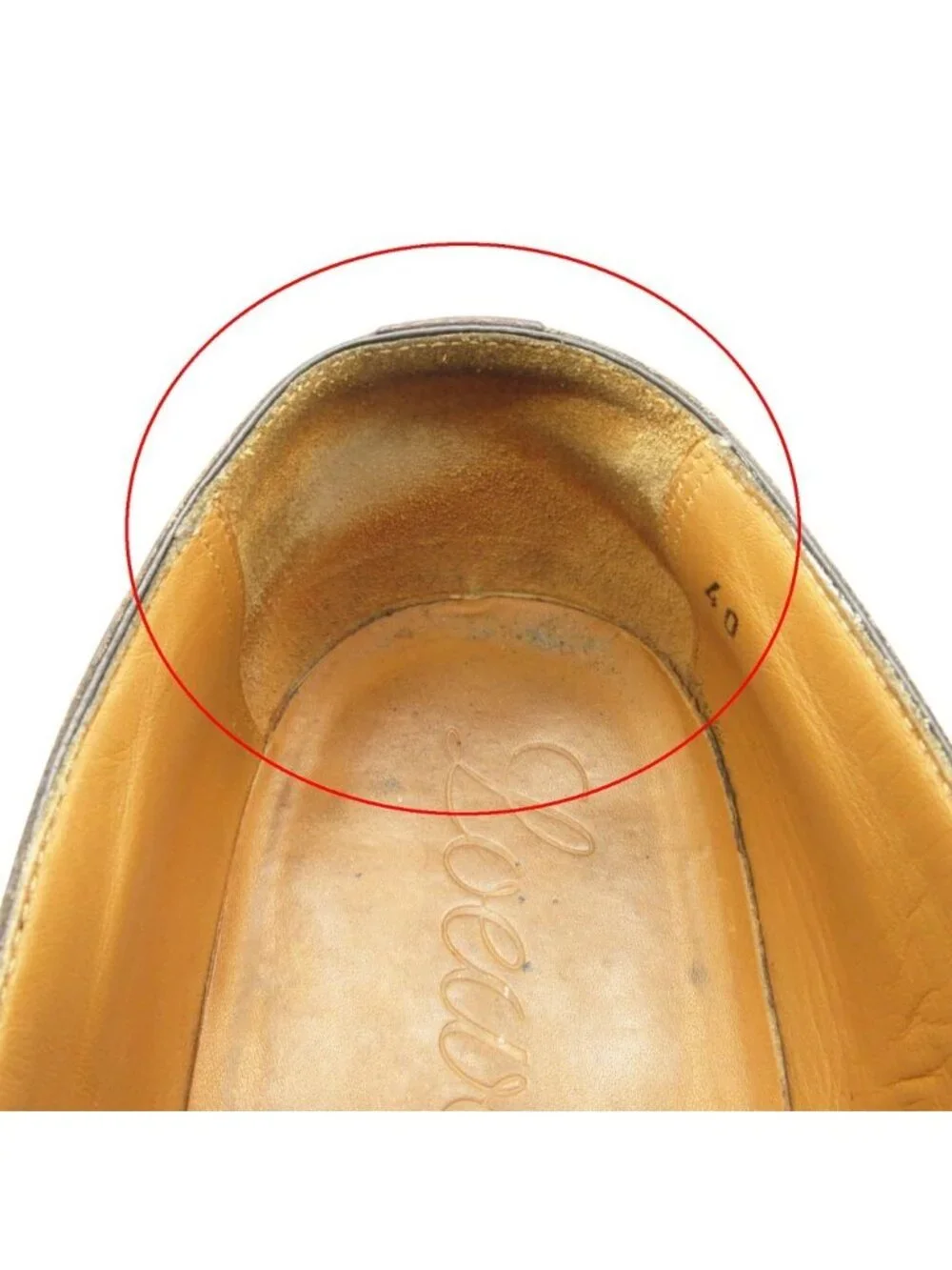 Loewe Dress Shoes Wingtip Leather Slip-on Brown